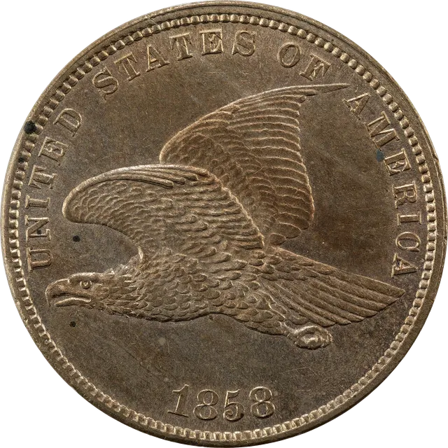 Flying Eagle cent, 1856–1858