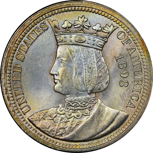Isabella quarter, 1893
