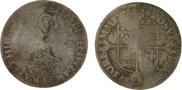 A rounder, sharper machine-made Elizabeth I sixpence of 1562