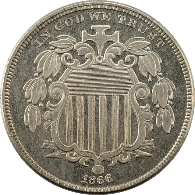 Shield nickel, 1866–1883