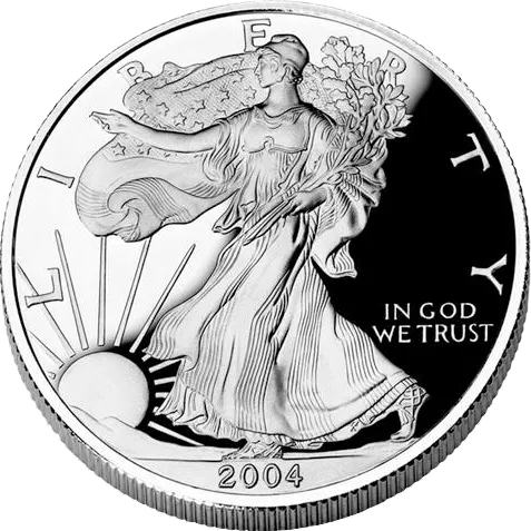 American Silver Eagle, 2004